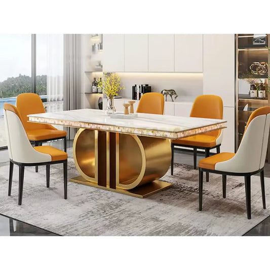 Table à manger en marbre Dior