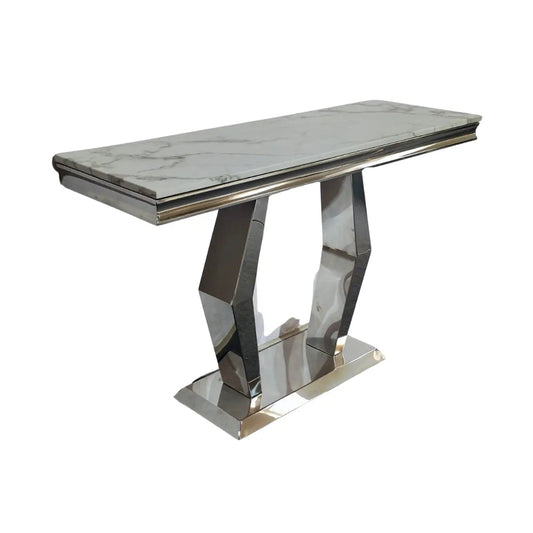 Table console en marbre
