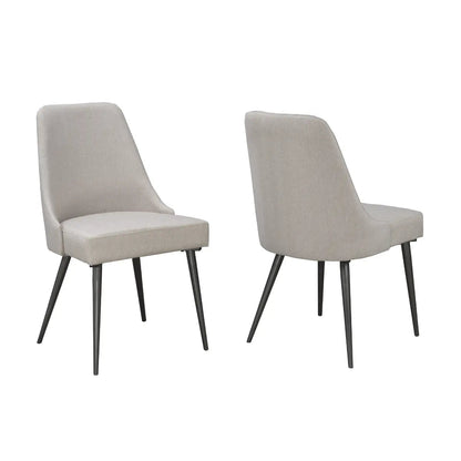 Ensemble de chaises de salle à manger A654 beiges 