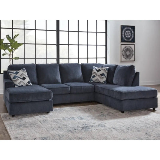 Canapé sectionnel Ashley Albar Place en Cobalt RHF