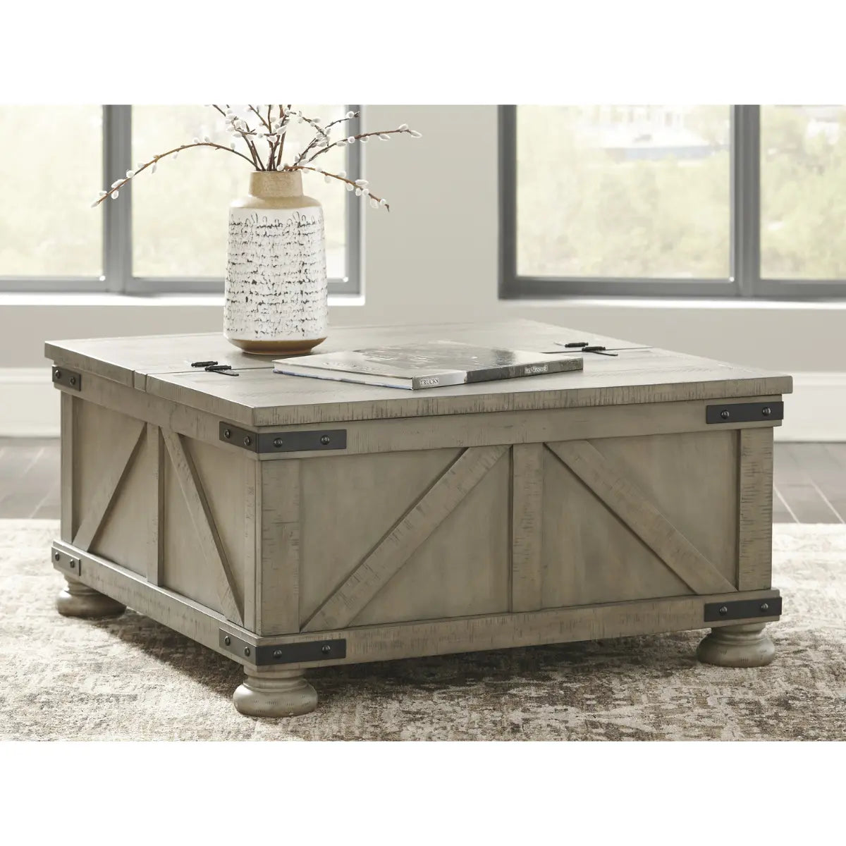 Table basse de rangement Ashley Aldwin