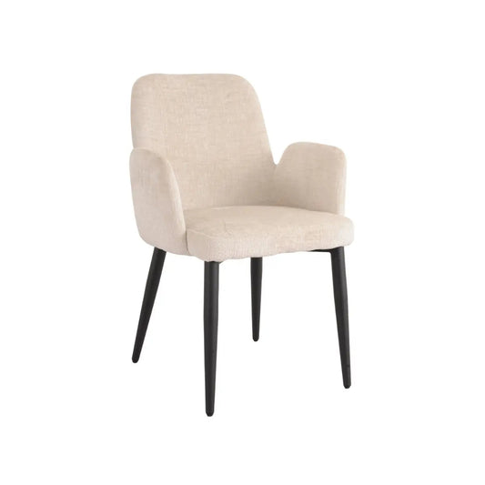 Ensemble de chaises de salle à manger Allora beiges