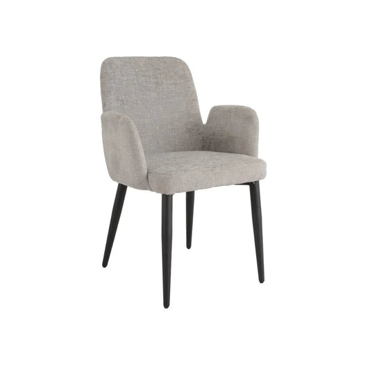 Ensemble de chaises de salle à manger Allora en gris