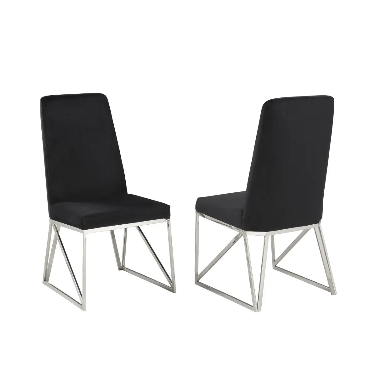 Ensemble de chaises de salle à manger Ariela en noir
