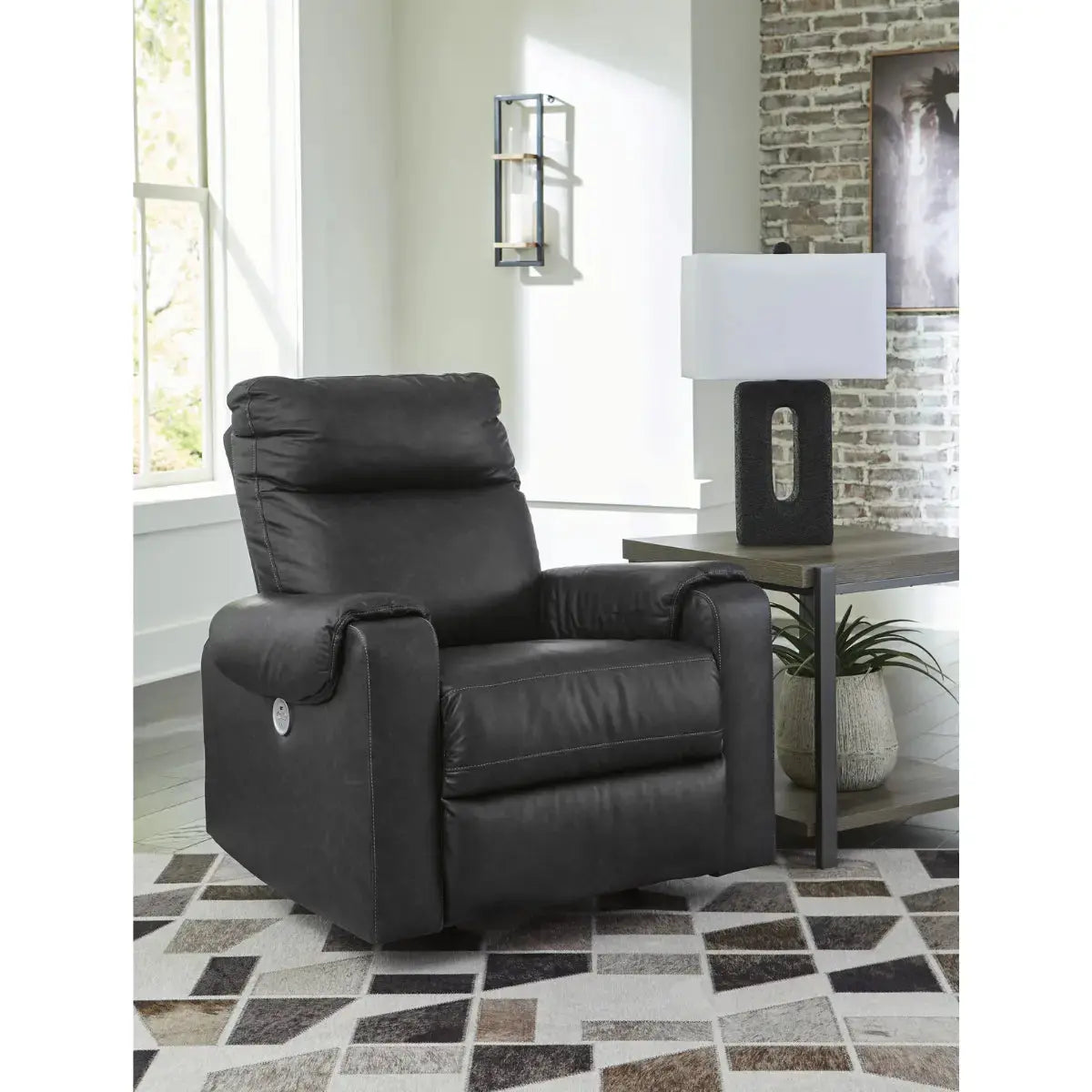 Fauteuil inclinable à bascule Ashley Axtellton en carbone