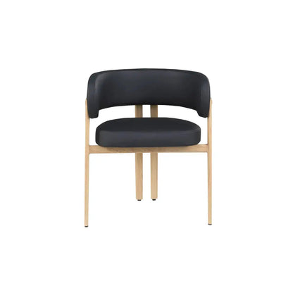 Ensemble de chaises de salle à manger Belisse en chêne noir