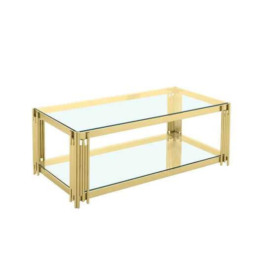 Table basse CT160 en or
