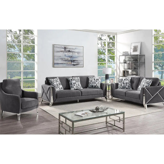 Ensemble de canapés Diana 5725 gris 