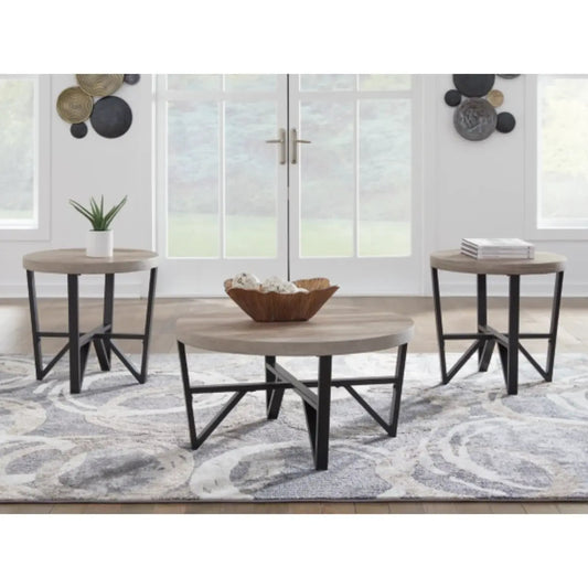 Ensemble de tables d'appoint Ashley Deanlee