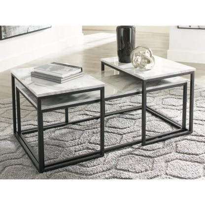 Ensemble de tables d'appoint Ashley Donnesta