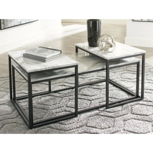 Ensemble de tables d'appoint Ashley Donnesta
