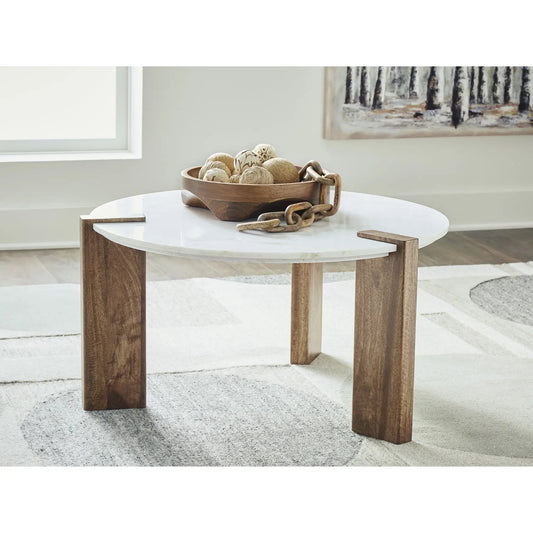 Table basse ronde Ashley Isanti