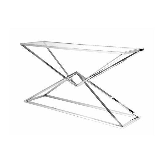Console Phoenix en argent