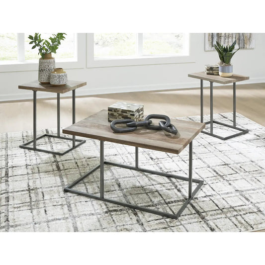 Ensemble de tables d'appoint Ashley Albreane