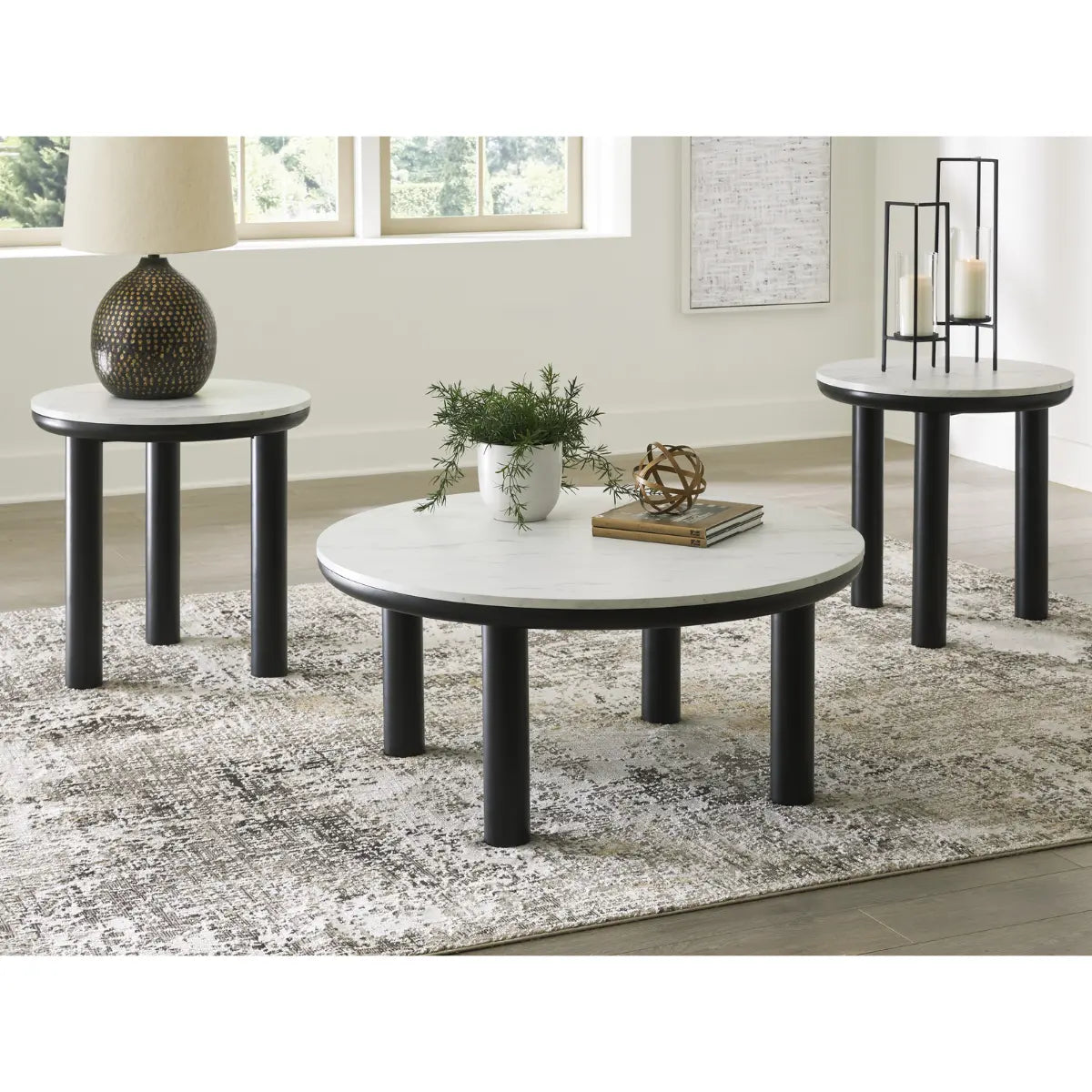 Ensemble de tables d'appoint Ashley Xandrum