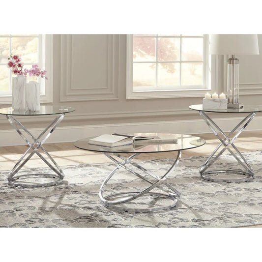 Ensemble de tables d'appoint Ashley Hollynyx