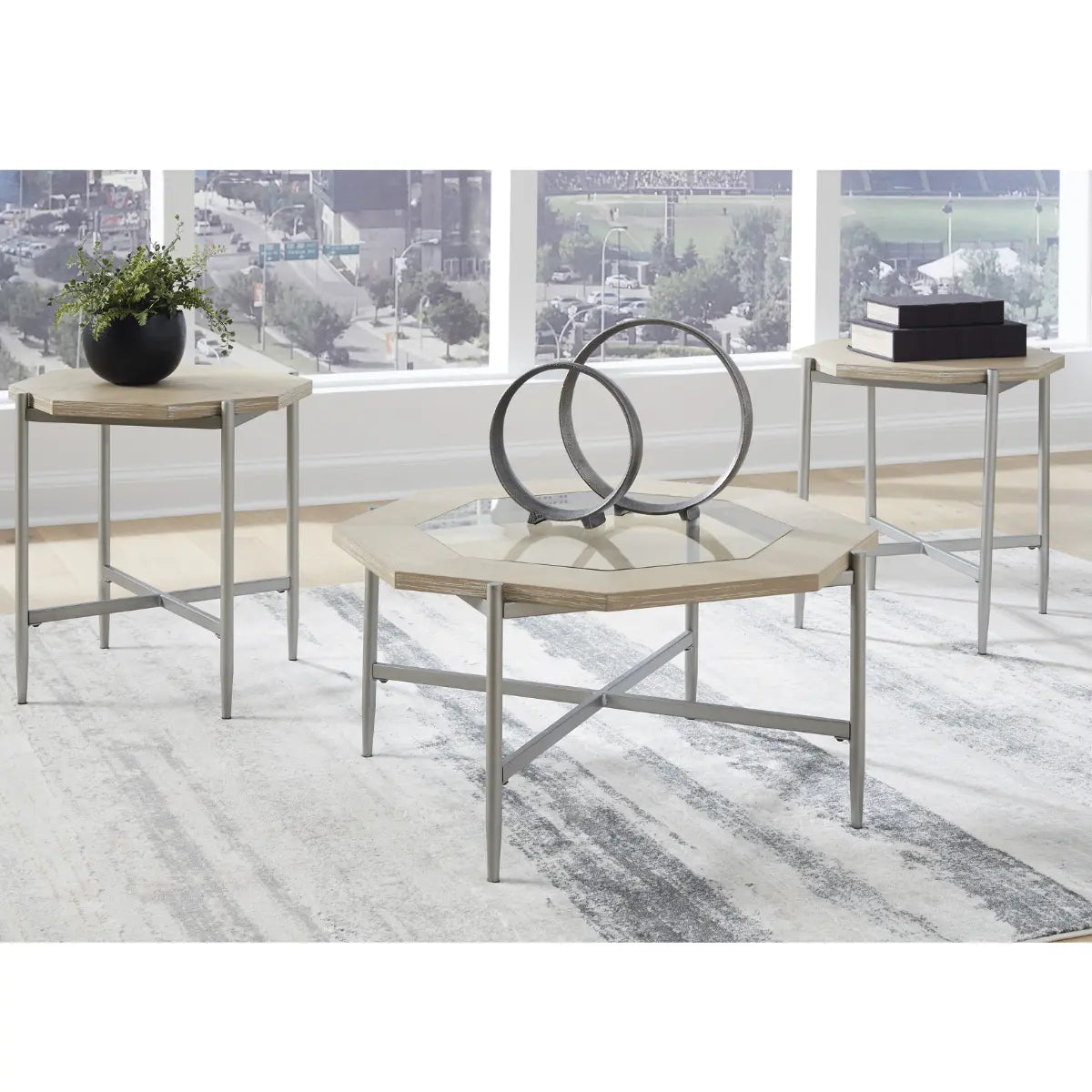 Ensemble de tables d'appoint Ashley Varlowe