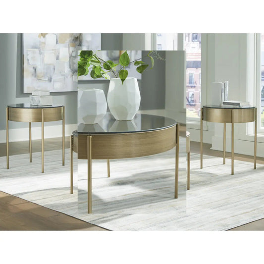 Ensemble de tables d'appoint Ashley Jettaya