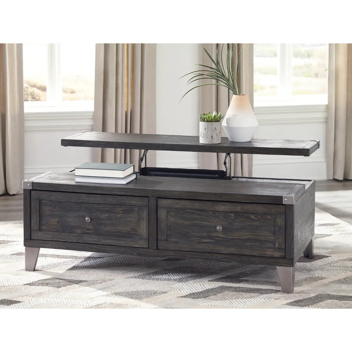 Table basse à plateau relevable Ashley Todoe