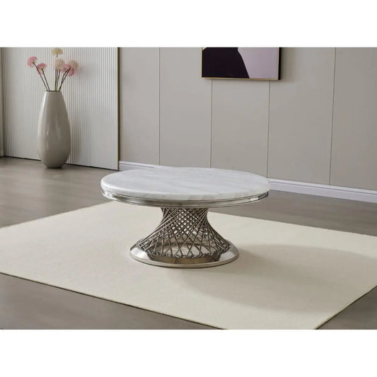 Table basse Remi 1730 en argent 