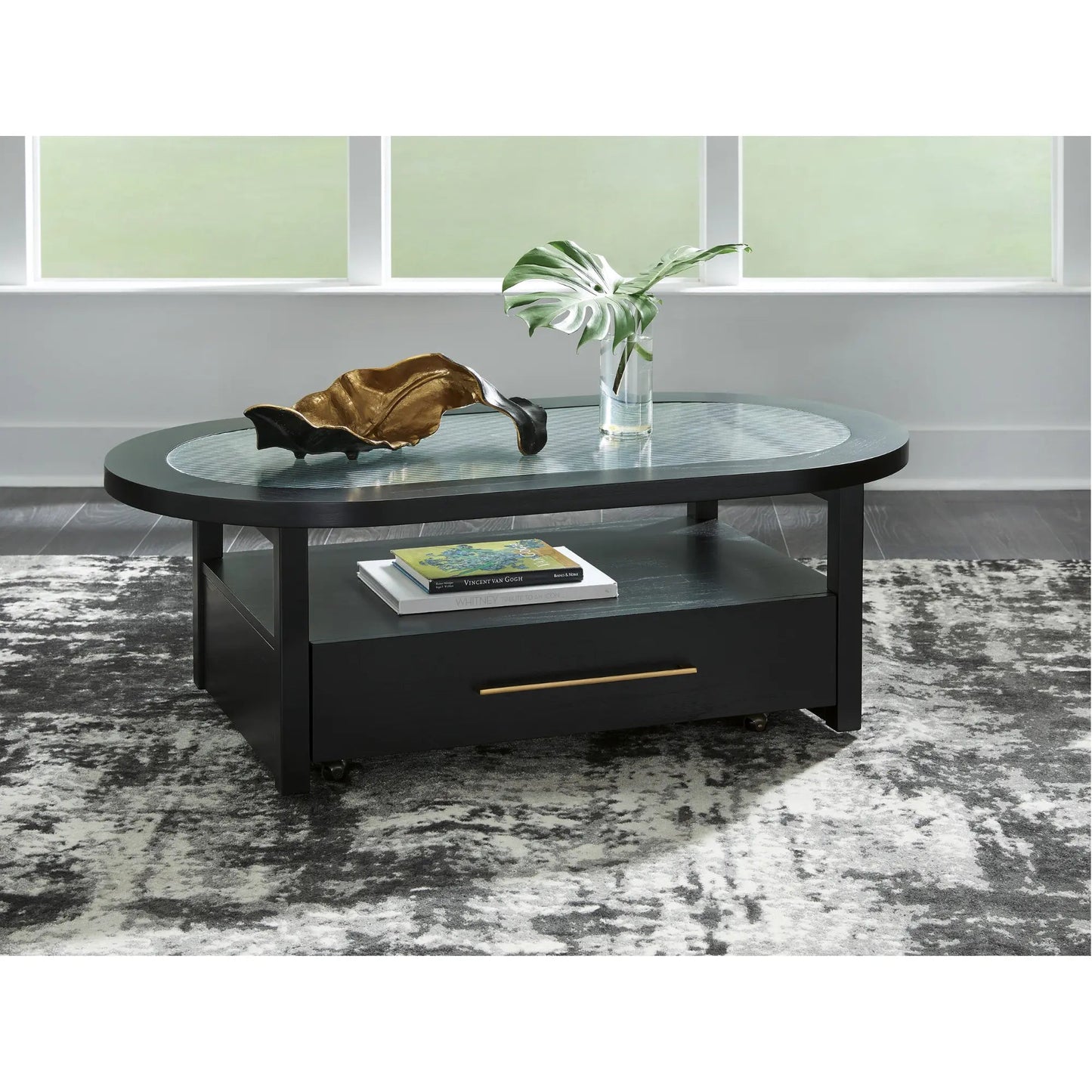 Table basse ovale Ashley Winbardi