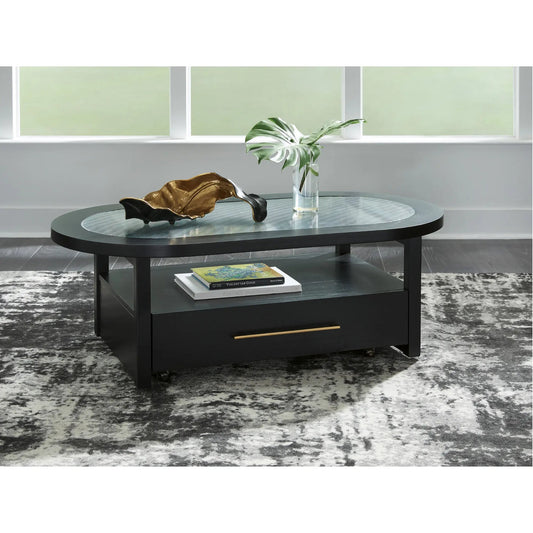 Table basse ovale Ashley Winbardi