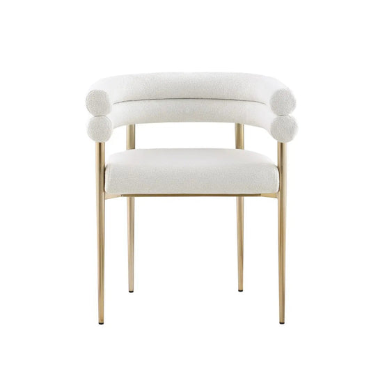 Ensemble de chaises de salle à manger Allure couleur crème