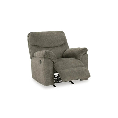 Fauteuil inclinable à bascule Ashley Alphons en mastic