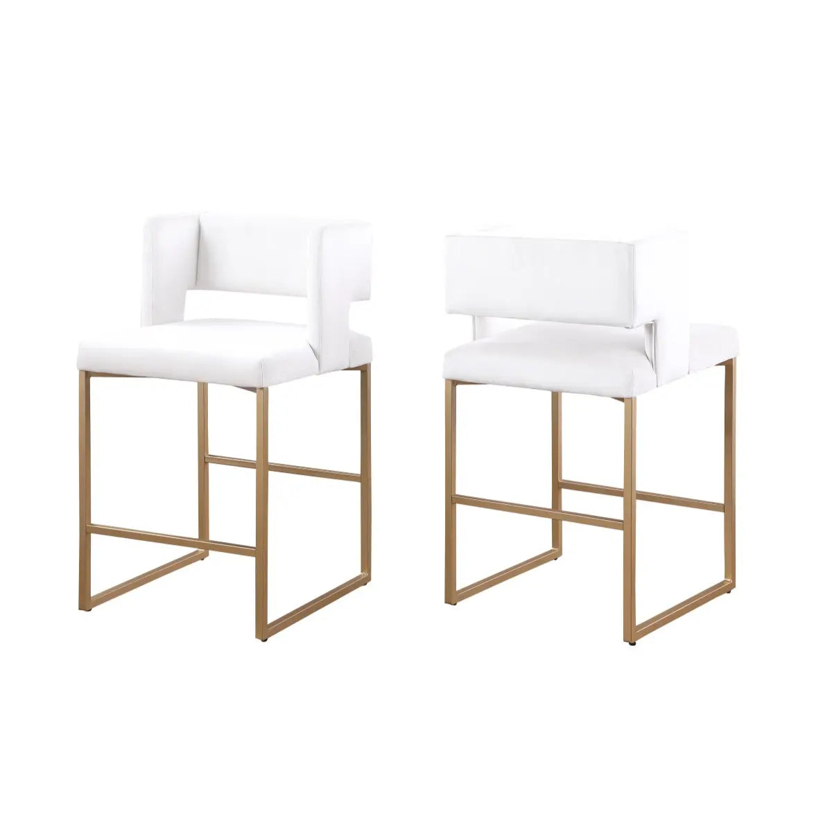 Ensemble de tabourets de bar Anthony en blanc
