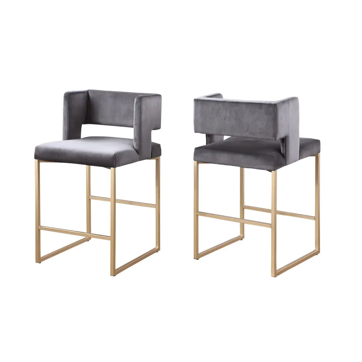 Ensemble de tabourets de bar Anthony gris