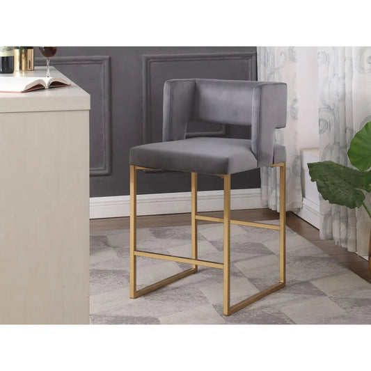 Ensemble de tabourets de bar Anthony gris