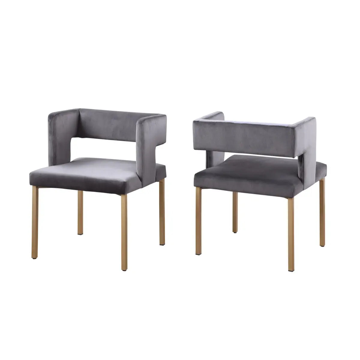 Ensemble de chaises de salle à manger Anthony en gris