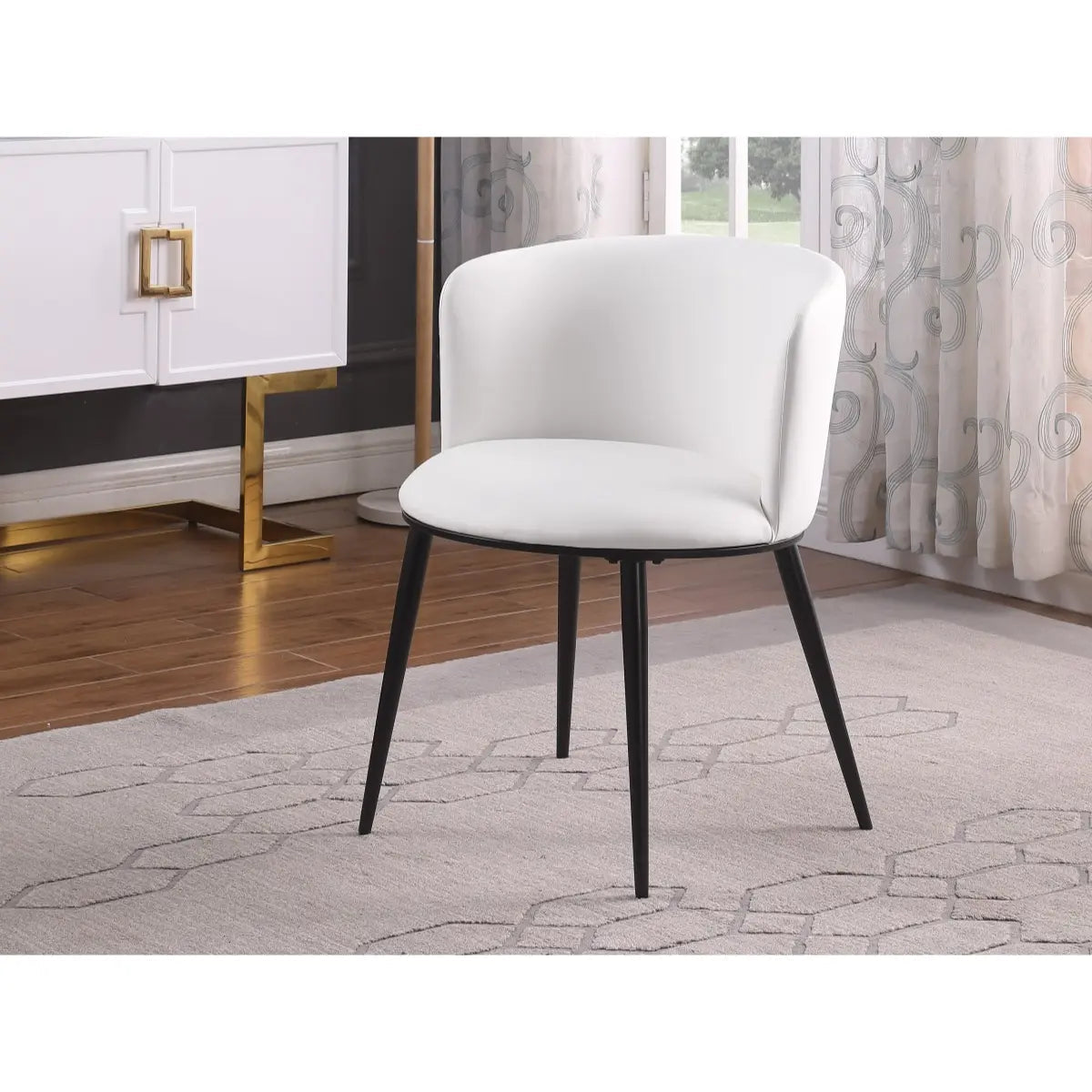 Ensemble de chaises de salle à manger Ariel en blanc