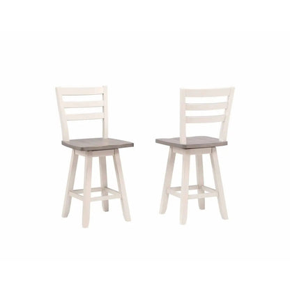 Ensemble de tabourets de bar Artega bicolores