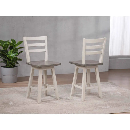 Ensemble de tabourets de bar Artega bicolores