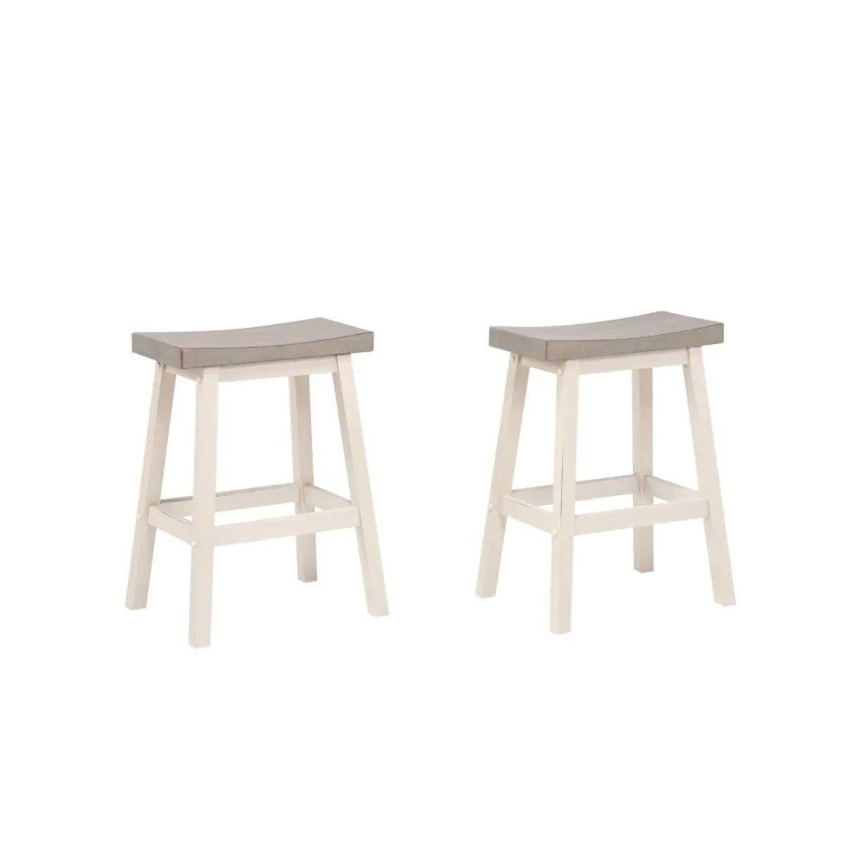 Ensemble de tabourets de bar Ashanti bicolores