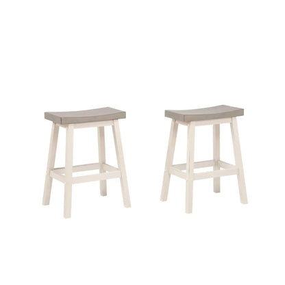 Ensemble de tabourets de bar Ashanti bicolores