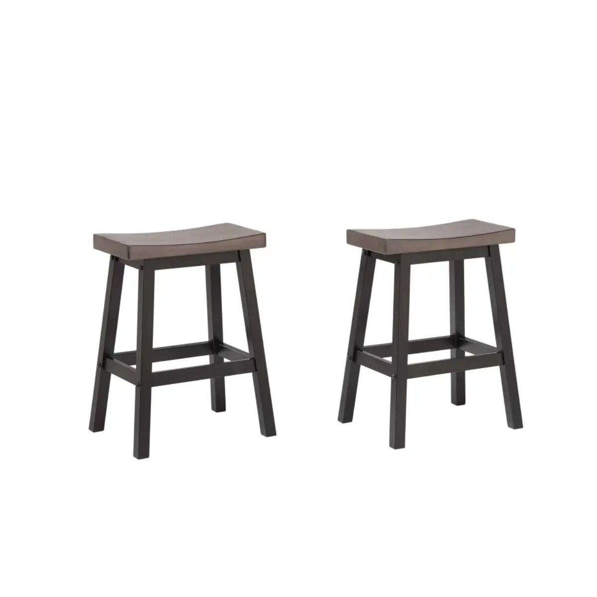 Ensemble de tabourets de bar Ashanti bicolores