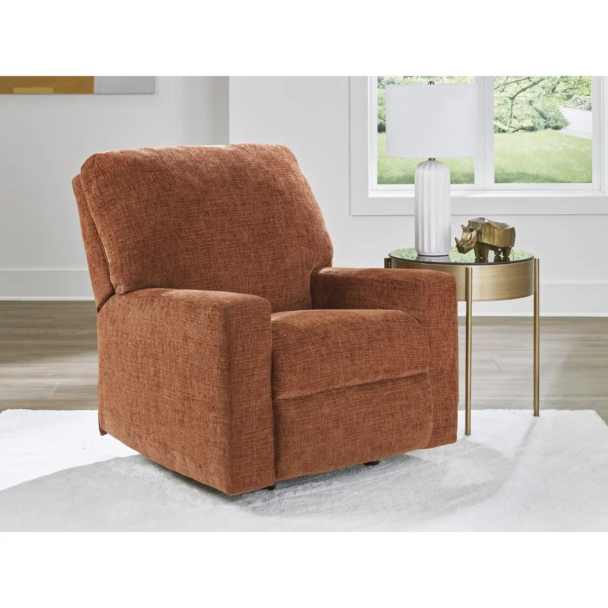 Fauteuil inclinable à bascule Ashley Aviemore en rouille