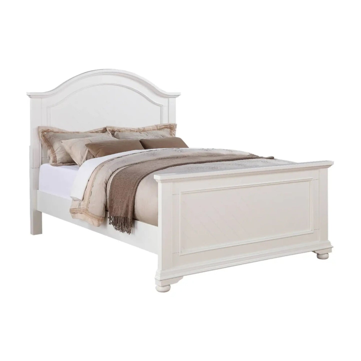 Ensemble de chambre à coucher Brooke en blanc