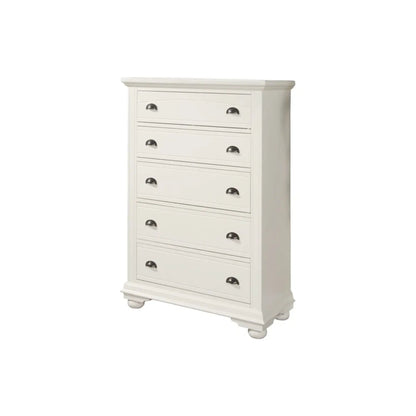 Ensemble de chambre à coucher Brooke en blanc