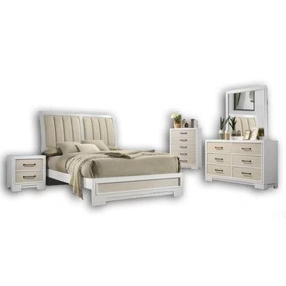 Ensemble de chambre Flora en blanc
