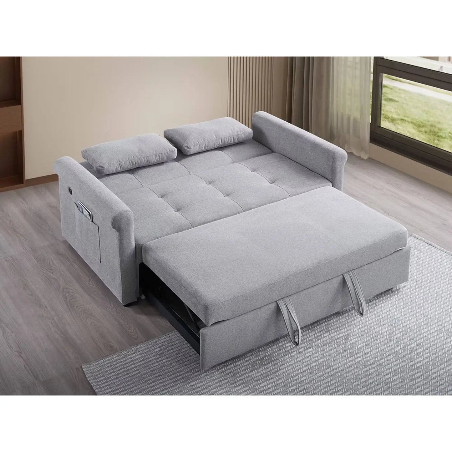 Canapé-lit 9045 gris