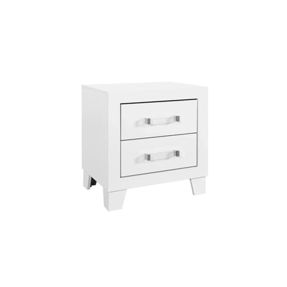 Ensemble de chambre à coucher Luccia LED en blanc