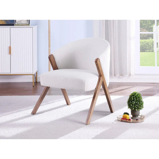 Ensemble de chaises de salle à manger Maryk couleur crème