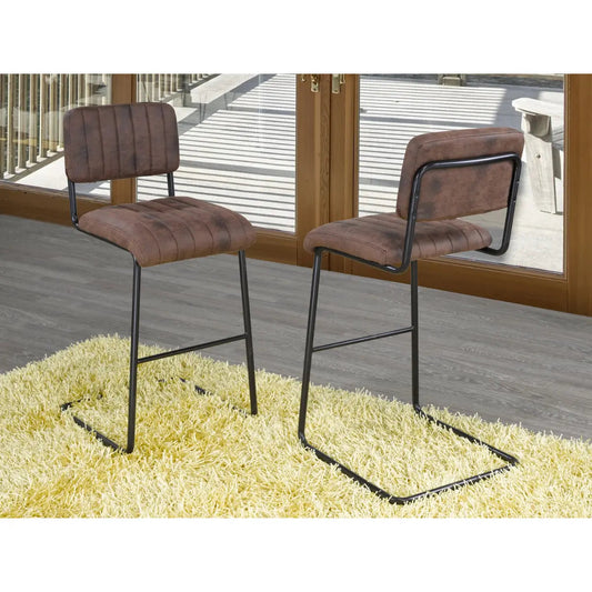 Ensemble de tabourets de bar Prose marron