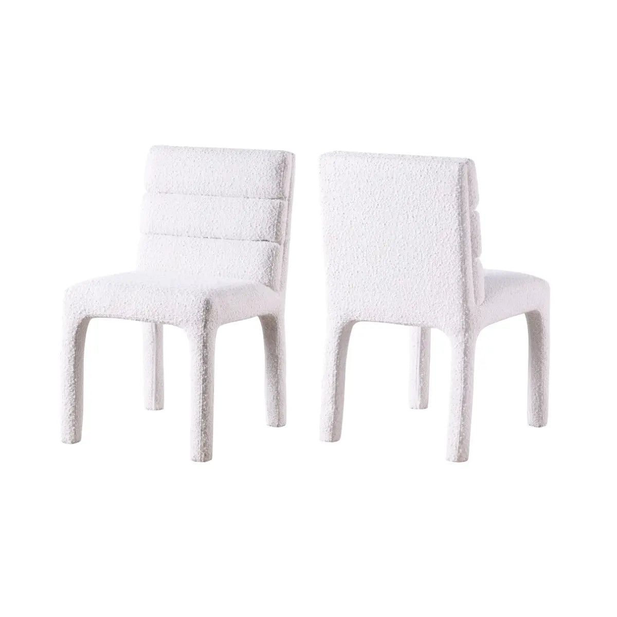 Ensemble de chaises de salle à manger Salomi en blanc