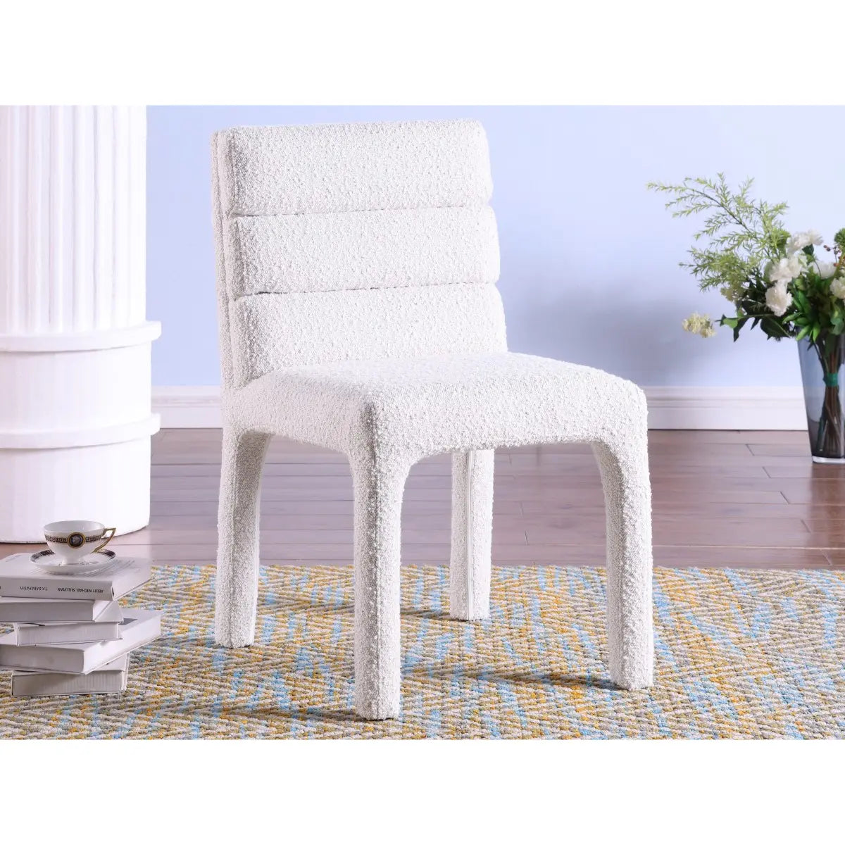 Ensemble de chaises de salle à manger Salomi en blanc