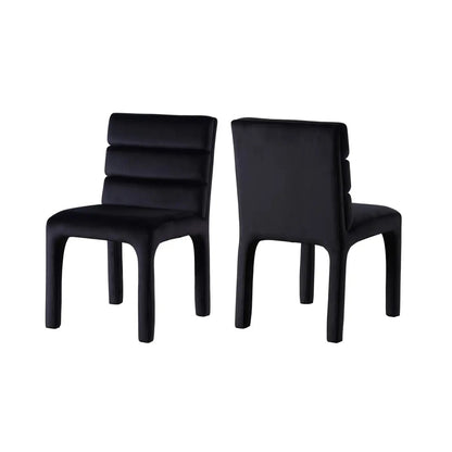 Ensemble de chaises de salle à manger Megara en noir