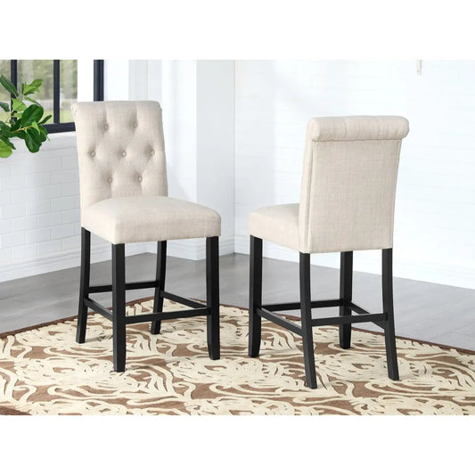 Ensemble de tabourets de bar Stella beige
